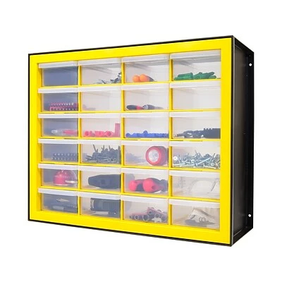 Wholesale ๐ Storage Drawers Iris 24-Drawer Desktop Storage Cabinet, Black/Yellow (500174) ๐ 4 Wholesale ๐ Storage Drawers Iris 24-Drawer Desktop Storage Cabinet, Black/Yellow (500174) ๐ - Image 2