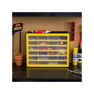Wholesale ๐ Storage Drawers Iris 24-Drawer Desktop Storage Cabinet, Black/Yellow (500174) ๐ 5 Wholesale ๐ Storage Drawers Iris 24-Drawer Desktop Storage Cabinet, Black/Yellow (500174) ๐ - Image 3