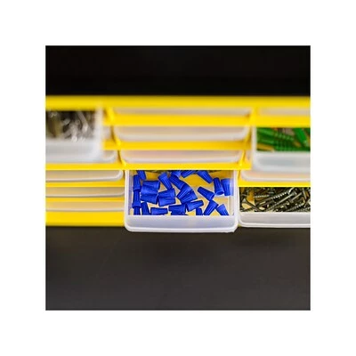 Wholesale ๐ Storage Drawers Iris 24-Drawer Desktop Storage Cabinet, Black/Yellow (500174) ๐ 7 Wholesale ๐ Storage Drawers Iris 24-Drawer Desktop Storage Cabinet, Black/Yellow (500174) ๐ - Image 5