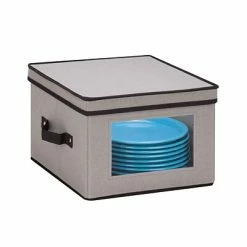Cheapest ๐ Honey-Can-Do Storage Accessories Honey Can Do Dinnerware Storage Box, 12" X 12" X 8.5", Gray Canvas - Dinner Plates ๐ 7 Cheapest ๐ Honey-Can-Do Storage Accessories Honey Can Do Dinnerware Storage Box, 12" X 12" X 8.5", Gray Canvas - Dinner Plates ๐ -Change Your Whole Storage & Organization. unnamed file 505