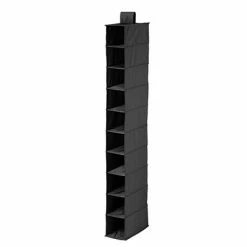 Deals 🧨 Hanging Storage Honey-Can-Do® 10 Shelf Hanging Vertical Closet Organizer, Black (SFT-91247) 🌟 -Change Your Whole Storage & Organization. unnamed file 514