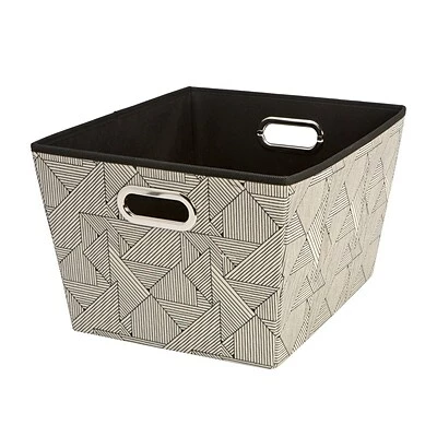 Flash Sale 🥰 The Macbeth Collection Storage Bins & Totes Closet Candie Storage Tote, Large, Geo Natural (M-77829) 👍 3 Flash Sale 🥰 The Macbeth Collection Storage Bins & Totes Closet Candie Storage Tote, Large, Geo Natural (M-77829) 👍