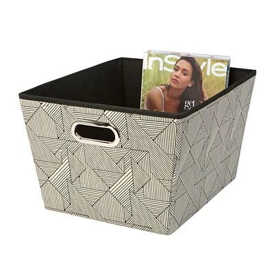 Flash Sale 🥰 The Macbeth Collection Storage Bins & Totes Closet Candie Storage Tote, Large, Geo Natural (M-77829) 👍 5 Flash Sale 🥰 The Macbeth Collection Storage Bins & Totes Closet Candie Storage Tote, Large, Geo Natural (M-77829) 👍 - Image 3