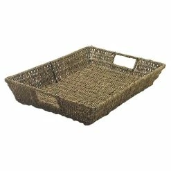 Coupon ✔️ Decorative Boxes & Baskets Center Enterprises 16.00"H X 12.00"W Seagrass Basket, Natural (CE-6939) 🧨