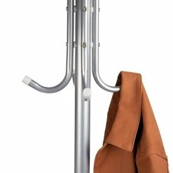 Buy 🎁 Clothes Racks & Portable Closets Mind Reader Standing Metal 11 Hook 🧥 Coat Rack, Silver (COATRACK11-SIL) 🥰 -Change Your Whole Storage & Organization. unnamed file 546