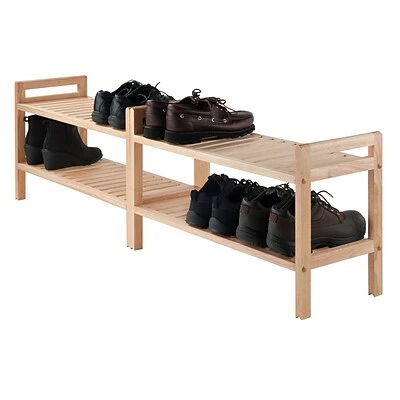 Budget โ Shoe Storage Winsome Trading Inc. Mercury 2-Piece Stackable ๐ Shoe Rack Set (81429) ๐ฅ 9 Budget โ Shoe Storage Winsome Trading Inc. Mercury 2-Piece Stackable ๐ Shoe Rack Set (81429) ๐ฅ - Image 7