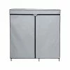 Budget ❤️ Clothes Racks & Portable Closets Honey-Can-Do 63" X 60" Portable Wardrobe Closet With Cover, Gray/Black Steel/Polyester (WRD-09198) 🤩 -Change Your Whole Storage & Organization. unnamed file 562