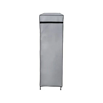 Budget โค๏ธ Clothes Racks & Portable Closets Honey-Can-Do 63" X 60" Portable Wardrobe Closet With Cover, Gray/Black Steel/Polyester (WRD-09198) ๐คฉ 7 Budget โค๏ธ Clothes Racks & Portable Closets Honey-Can-Do 63" X 60" Portable Wardrobe Closet With Cover, Gray/Black Steel/Polyester (WRD-09198) ๐คฉ - Image 5