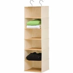 Hot Sale ๐ฅฐ Honey-Can-Do Honey Can Doยฎ Storage Solutions Honey Can Do 6 Shelf Bamboo Hanging Organizer ๐
