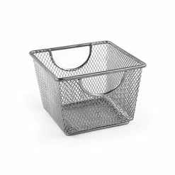 Flash Sale 🔔 Storage Bins & Totes Design Ideas 1.9 Qt. Mesh Zip Box, Silver (351509) 👏
