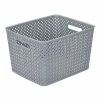 Best reviews of ⌛ Decorative Boxes & Baskets Simplify Large Resin Wicker Storage Bin, 13.75" X 11.5" X 8.75"D, Grey (25169-GREY) 😍 -Change Your Whole Storage & Organization. unnamed file 618