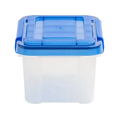 Top 10 ๐ Storage Bins & Totes Iris WeatherPro 6.5 Qt. Latch Lid Storage Bin, Clear/Blue (500198) ๐ฅ 4 Top 10 ๐ Storage Bins & Totes Iris WeatherPro 6.5 Qt. Latch Lid Storage Bin, Clear/Blue (500198) ๐ฅ - Image 2