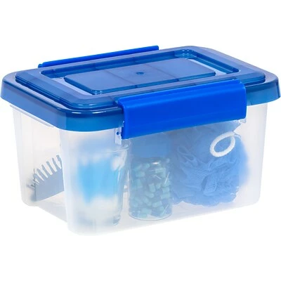Top 10 ๐ Storage Bins & Totes Iris WeatherPro 6.5 Qt. Latch Lid Storage Bin, Clear/Blue (500198) ๐ฅ 8 Top 10 ๐ Storage Bins & Totes Iris WeatherPro 6.5 Qt. Latch Lid Storage Bin, Clear/Blue (500198) ๐ฅ - Image 6