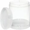 Coupon ✨ Deflect-O Storage Bins & Totes Deflecto Single Stacking Tower Canister, White/Clear, Each (201101CR) 🥰 -Change Your Whole Storage & Organization. unnamed file 635