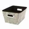 Flash Sale 🔥 The Macbeth Collection Storage Bins & Totes Closet Candie Storage Tote, Medium, Geo Natural (M-77828) 😀