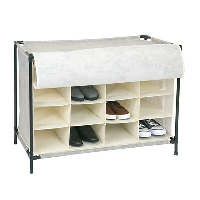 New โค๏ธ Shoe Storage Simplify ๐ Shoe Cubby, 16 Compartment, Faux Jute (23200-FEJ) ๐ 4 New โค๏ธ Shoe Storage Simplify ๐ Shoe Cubby, 16 Compartment, Faux Jute (23200-FEJ) ๐ - Image 2