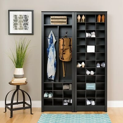 Wholesale ๐ Shoe Racks Prepac Space-Saving ๐ Shoe Storage Cabinet, Black (BUSR-0009-1) ๐ 7 Wholesale ๐ Shoe Racks Prepac Space-Saving ๐ Shoe Storage Cabinet, Black (BUSR-0009-1) ๐ - Image 5