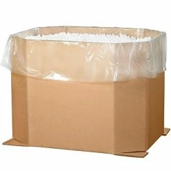 Flash Sale ⌛ Storage Bins Partners Brand Triple Wall Octagon Bulk Bins, 46" X 38" X 24", Kraft, 5/Bundle (463824OCT) ⭐