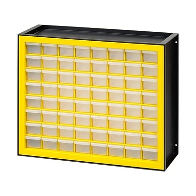 Wholesale โจ Storage Drawers Iris 64-Drawer Desktop Storage Cabinet, Black/Yellow (500177) ๐ 3 Wholesale โจ Storage Drawers Iris 64-Drawer Desktop Storage Cabinet, Black/Yellow (500177) ๐
