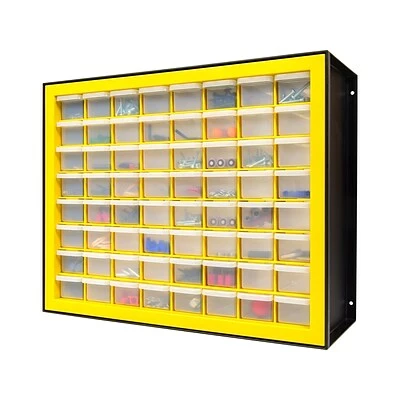 Wholesale โจ Storage Drawers Iris 64-Drawer Desktop Storage Cabinet, Black/Yellow (500177) ๐ 4 Wholesale โจ Storage Drawers Iris 64-Drawer Desktop Storage Cabinet, Black/Yellow (500177) ๐ - Image 2