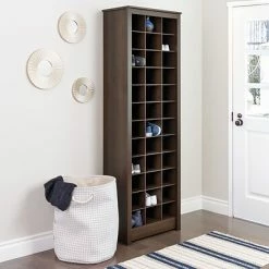 Wholesale 🌟 Shoe Racks Prepac Space-Saving 👟 Shoe Storage Cabinet, Espresso (EUSR-0009-1) 👍 -Change Your Whole Storage & Organization. unnamed file 723