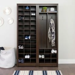 Wholesale 🌟 Shoe Racks Prepac Space-Saving 👟 Shoe Storage Cabinet, Espresso (EUSR-0009-1) 👍 -Change Your Whole Storage & Organization. unnamed file 725