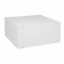 Flash Sale 🌟 Storage Bins & Totes Niche Cubo Half Size Stackable Storage Cube, White Wood Grain (PC1206WH) 😀 -Change Your Whole Storage & Organization. unnamed file 728