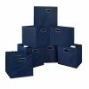 Discount 🎉 Storage Bins & Totes Niche Cubo 29.93 Qt. Foldable Fabric Storage Bins, Blue, 12/Pack (HTOTE12PKBE) 🥰 -Change Your Whole Storage & Organization. unnamed file 766