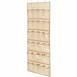 New ⌛ Honey-Can-Do 👟 Shoe Racks Honey Can Do 24 Pocket Otd 👟 Shoe Organizer, Beige ⌛ -Change Your Whole Storage & Organization. unnamed file 770