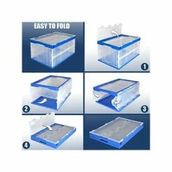 Buy ๐ Crates Mount-It! 68.68 Qt. Hinged Lid Storage Bin, Clear/Blue, 3/Pack (MI-910) ๐งจ 17 Buy ๐ Crates Mount-It! 68.68 Qt. Hinged Lid Storage Bin, Clear/Blue, 3/Pack (MI-910) ๐งจ -Change Your Whole Storage & Organization. unnamed file 791