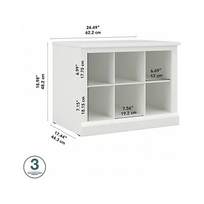Discount ๐ Kathy Ireland® Home By Bush Furniture ๐ Shoe Racks Kathy Irelandยฎ Home By Bush Furniture Woodland Small ๐ Shoe Bench With Shelves, 24", White Ash (WDS224WAS-03) ๐ 7 Discount ๐ Kathy Ireland® Home By Bush Furniture ๐ Shoe Racks Kathy Irelandยฎ Home By Bush Furniture Woodland Small ๐ Shoe Bench With Shelves, 24", White Ash (WDS224WAS-03) ๐ - Image 5