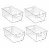 Flash Sale 🌟 Storage Bins & Totes Azar Small Open Lid Storage Tote, Clear, 4/Pack (556233) 🌟 -Change Your Whole Storage & Organization. unnamed file 81