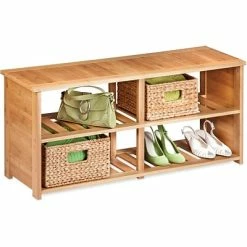 Wholesale ⌛ Honey-Can-Do 👟 Shoe Racks Honey Can Do® Bamboo 👟 Shoe Bench 🌟