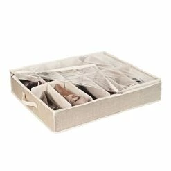 Best Sale 😉 Shoe Racks Simplify 👟 Shoe Polypropylene Organizer, Beige 🤩