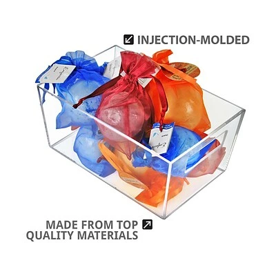 Flash Sale ๐ Storage Bins & Totes Azar Small Open Lid Storage Tote, Clear, 4/Pack (556233) ๐ 6 Flash Sale ๐ Storage Bins & Totes Azar Small Open Lid Storage Tote, Clear, 4/Pack (556233) ๐ - Image 4