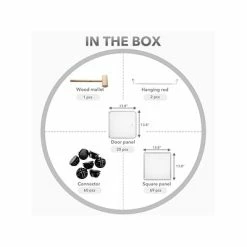 Budget 👍 Clothes Racks & Portable Closets Mount-It! 69.7" X 42.1" Portable Closet Rack, White/Black, Plastic (WI-4031) 😍 -Change Your Whole Storage & Organization. unnamed file 858