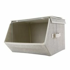 Best Pirce 🥰 Cloth & Soft Storage Simplify Collapsible Storage Chest, Small, Faux Jute (26373-FEJ) 🎉 -Change Your Whole Storage & Organization. unnamed file 867