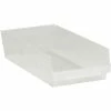 Promo 🛒 Specialty Storage Quill Brand 17 7/8" X 8 3/8" X 4" Plastic Shelf Bin, Clear, 10/Case (BINPS113CL) 🎉 -Change Your Whole Storage & Organization. unnamed file 878