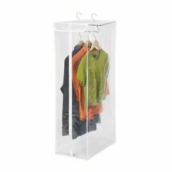 Buy ❤️ Honey-Can-Do Closet Systems Honey Can Do® Short Hanging Storage Closet, White/Clear ⭐