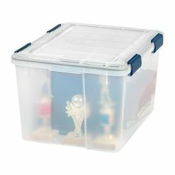 Promo ๐ Storage Bins & Totes Iris WeatherPro 46 Qt. Latch Lid Storage Bin, Clear, Each (110455) โ๏ธ 10 Promo ๐ Storage Bins & Totes Iris WeatherPro 46 Qt. Latch Lid Storage Bin, Clear, Each (110455) โ๏ธ -Change Your Whole Storage & Organization. unnamed file 92