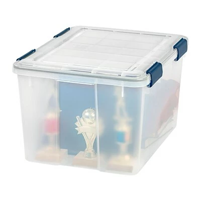 Promo ๐ Storage Bins & Totes Iris WeatherPro 46 Qt. Latch Lid Storage Bin, Clear, Each (110455) โ๏ธ 6 Promo ๐ Storage Bins & Totes Iris WeatherPro 46 Qt. Latch Lid Storage Bin, Clear, Each (110455) โ๏ธ - Image 4