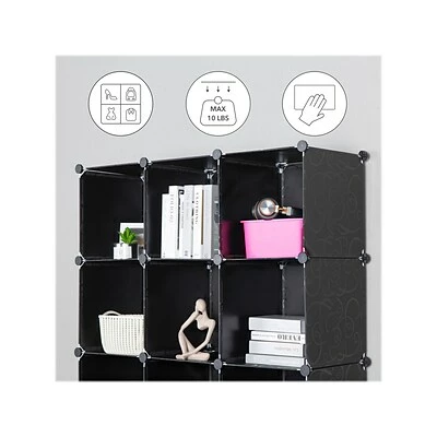 Best Sale ๐ Clothes Racks & Portable Closets Mount-It! 55.9" X 42.1" Portable Closet Rack, Gray/Black, Plastic (WI-4030) โญ 7 Best Sale ๐ Clothes Racks & Portable Closets Mount-It! 55.9" X 42.1" Portable Closet Rack, Gray/Black, Plastic (WI-4030) โญ - Image 5
