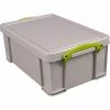 Budget 🤩 Storage Bins & Totes Really Useful Box 9.51 Qt. Latch Lid Storage Tote, Dove Gray (9RDG) ⭐ -Change Your Whole Storage & Organization. unnamed file 940
