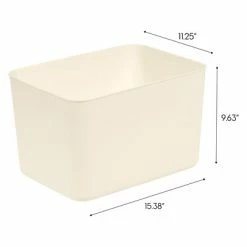 Best reviews of 💯 Storage Bins & Totes IRIS Open Lid Storage Bin, Off-White, 4/Pack (552113) ⭐ -Change Your Whole Storage & Organization. unnamed file 968