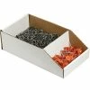 Budget 🧨 Quill Brand Storage Bins & Totes Partners Brand Corrugated Bin Dividers, 4", White, 100/Case (BIND4) 🔥 -Change Your Whole Storage & Organization. unnamed file 971