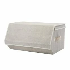 Promo 😉 Cloth & Soft Storage Simplify Collapsible Storage Chest, Medium, Faux Jute (26374-FEJ) 💯