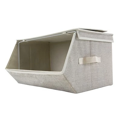 Promo ๐ Cloth & Soft Storage Simplify Collapsible Storage Chest, Medium, Faux Jute (26374-FEJ) ๐ฏ 4 Promo ๐ Cloth & Soft Storage Simplify Collapsible Storage Chest, Medium, Faux Jute (26374-FEJ) ๐ฏ - Image 2
